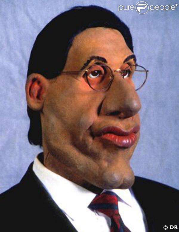 La célèbre marionnette des Guignols, Monsieur Sylvestre
