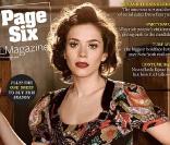 Anna Friel en couverture de 