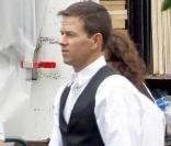 Mark Wahlberg sur le tournage de  The Fighter , à Los Angeles, en juillet 2009 !
