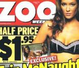 La belle Erin McNaught en couverture de ZOO ! 