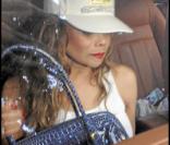 LaToya Jackson, à Los Angeles, semble énervée et triste. 19/07/09