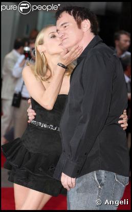 Diane Kruger et Quentin Tarantino, lors de l'avant-première de "Inglourious Basterds", à l'Odeon de Leicester Square, à Londres, le 23 juillet 2009 !