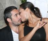 La belle Rosario Dawson et son french lover, lors d'une soirée à l'hôtel Regina Isabella, à l'occasion du 7e Festival d'Ischia, en Italie, en juillet 2009 !