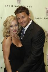 David Boreanaz et son épouse Jaime Bergman