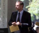 Justin Chambers alias Alex Karev sur le tournage de la saison 6 de Grey's Anatomy. Juillet 2009