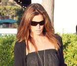 Cindy Crawford et sa fille Kaya Jordan Gerber vont au restaurant à Malibu