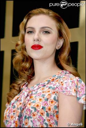 Scarlett Johansson, ambassadrice de choc pour Dolce & Gabbana le 31 juillet à Londres