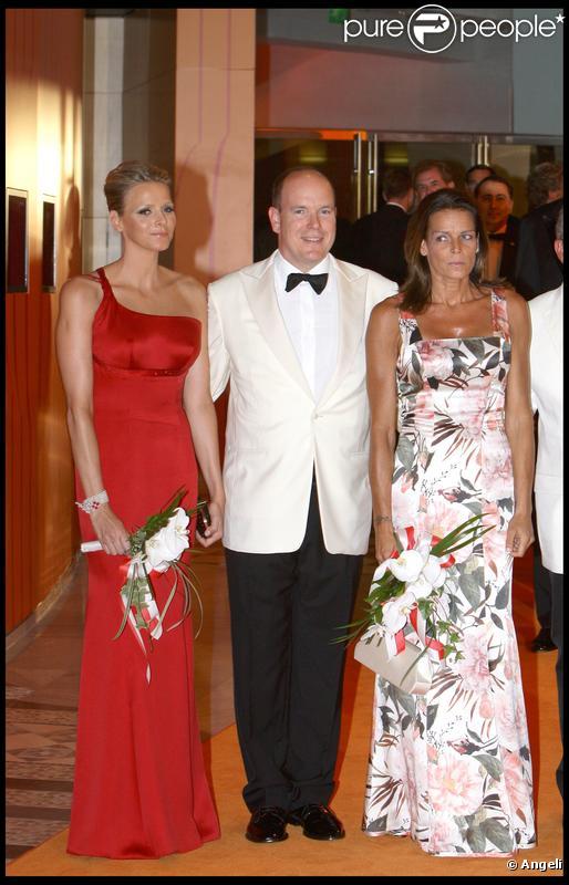 au 61e gala de la Croix Rouge à Monaco