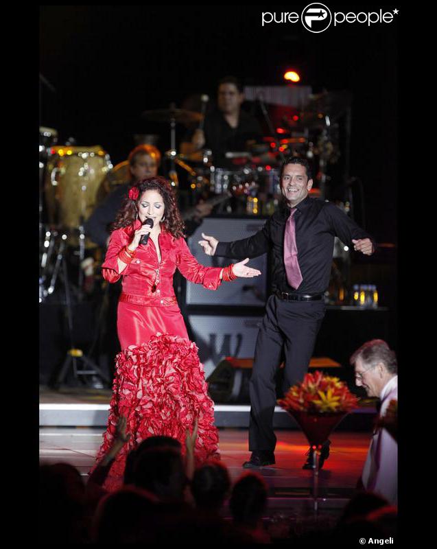 Gloria Estefan au 61e gala de la Croix Rouge à Monaco