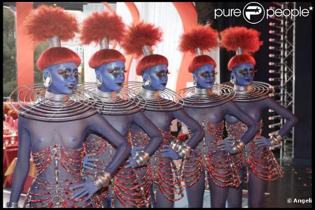 Ambiance au 61e gala de la Croix Rouge à Monaco