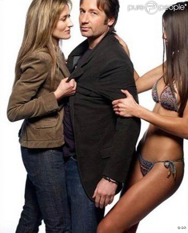 Natascha McElhone et David Duchovny... sur les visuels promo de  Californication  !