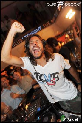 Bob Sinclar au VIP Room de Saint-Tropez le 3 août 2009