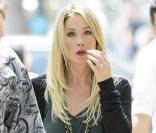 Christina Applegate sur le tournage de Going the Distance à New York le 3 août 2009