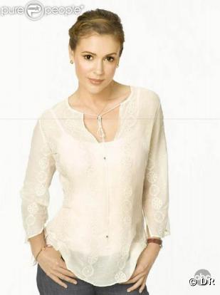 La superbe Alyssa Milano dans  Charmed  !