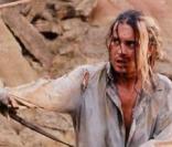 Image de Lost in La Mancha (2003), documentaire sur le tournage avorté de L'homme qui tua Don Quichotte de Terry Gilliam : ici avec Johnny Depp 