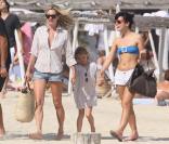 Kate Moss, sa fille Lila Grace et Lily Allen à St-Tropez