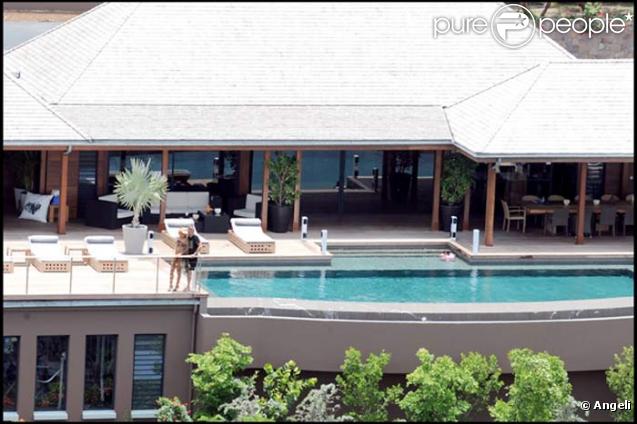 La somptueuse villa de Johnny et Laeticia Hallyday à Saint-Barth