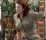Kate Walsh sur le tournage de Private Practice, à Santa Monica, le 14 août 2009