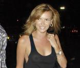 Nadine Coyle et son boyfriend Jason Bell assistant au concert des Kings of Leon le 22 août 2009 à Los Angeles