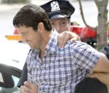 Gerard Butler sur le tournage de The Bounty à New York le 24 août 2009