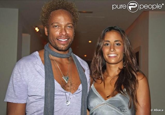 Gary Dourdan et Maria Del Alamo à une soirée privée, à Ibiza. 23/08/09
