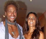 Gary Dourdan et Maria Del Alamo à une soirée privée, à Ibiza. 23/08/09