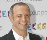 Samuel Etienne lors de la conférence de presse de la rentrée de France Télévisions le 27 août 2009