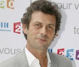 Frédéric Taddeï lors de la conférence de presse de la rentrée de France Télévisions le 27 août 2009
