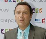 Julien Lepers lors de la conférence de presse de la rentrée de France Télévisions le 27 août 2009
