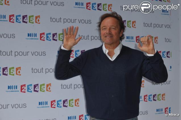 Guillaume Durand lors de la conférence de presse de la rentrée de France Télévisions le 27 août 2009
