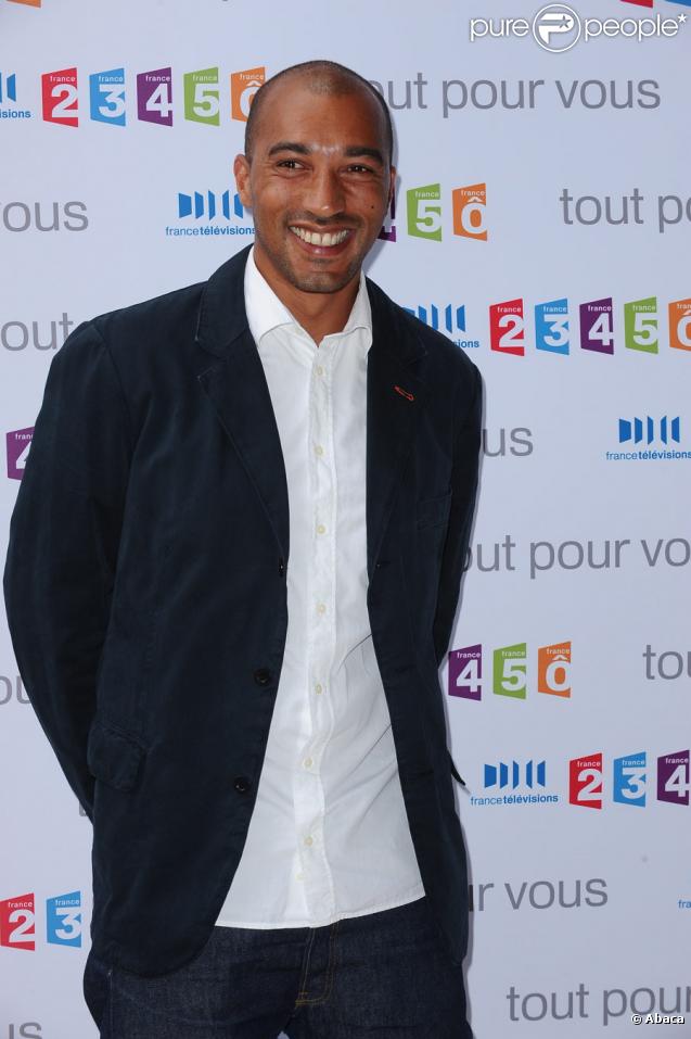 Juan Massenya lors de la conférence de presse de la rentrée de France Télévisions le 27 août 2009