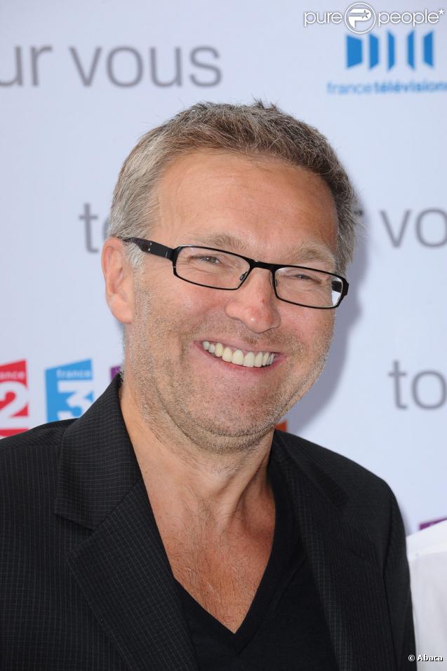 Laurent Ruquier lors de la conférence de presse de la rentrée de France Télévisions le 27 août 2009