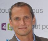Louis Laforge lors de la conférence de presse de la rentrée de France Télévisions le 27 août 2009