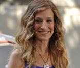 Sarah Jessica Parker sur le tournage de  Sex and the city 2 , le 1er septembre 2009, à New York