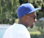 Kanye West et sa chérie Amber Rose à Beverly Hills, le 3 septembre