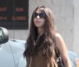 Oksana Grigorieva fait son supermarché à Los Angeles le 4 septembre 2009