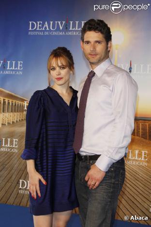 Rachel McAdams et Eric Bana, à l'occasion de la présentation de  Hors du temps , lors du 35e Festival de Deauville, le 5 septembre 2009 !