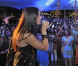 Natasha St-Pier chante à l'Ile Maurice