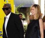 Heidi Klum et Seal à la projection du documentaire Get Schooled. 08/09/09
