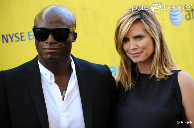 Heidi Klum et Seal à la projection du documentaire Get Schooled, à Los Angeles. 08/09/09