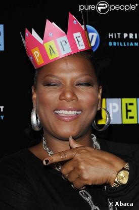 Queen Latifah au 25e anniversaire pour le magazine Paper et HP à la librairie The New York Public le 8 septembre 2009
