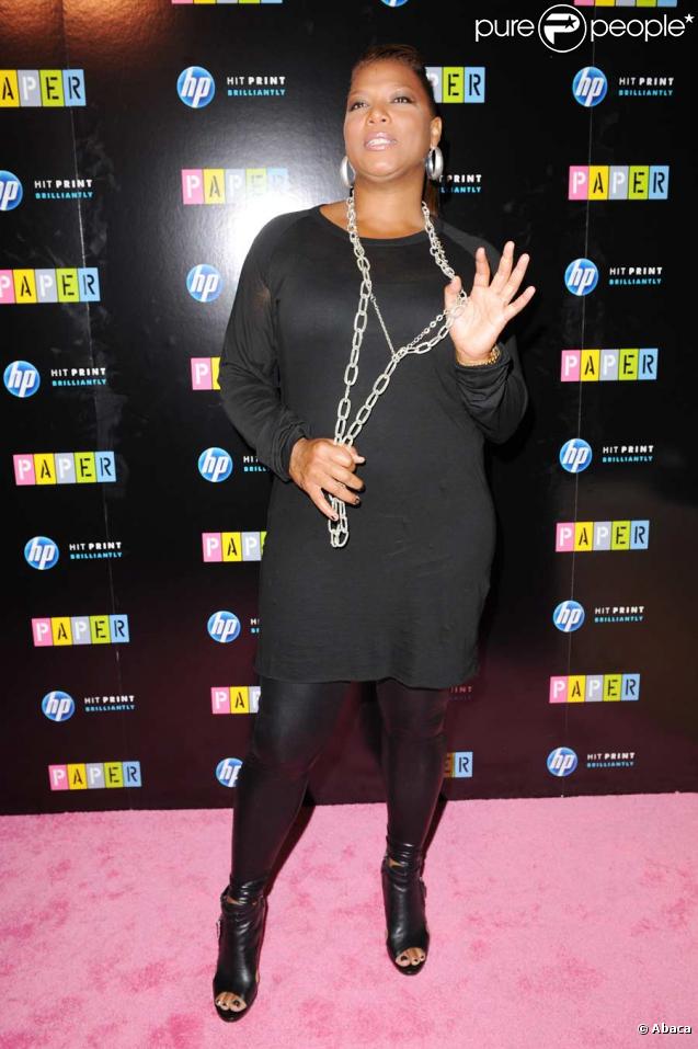 Queen Latifah au 25e anniversaire pour le magazine Paper et HP à la librairie The New York Public le 8 septembre 2009