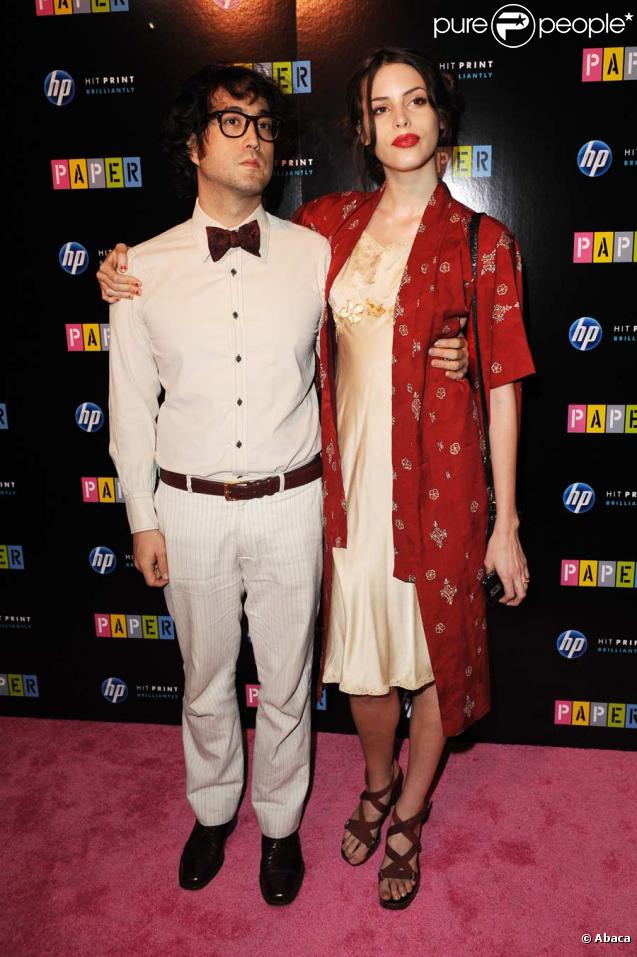 Sean Lenon et Kemp Muhl au 25e anniversaire pour le magazine Paper et HP à la librairie The New York Public le 8 septembre 2009