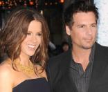 Kate Beckinsale et son mari Len Wiseman, à l'occasion de l'avant-première de  Whiteout , au Mann's Chinese Theatre d'Hollywood, le 9 septembre 2009.
