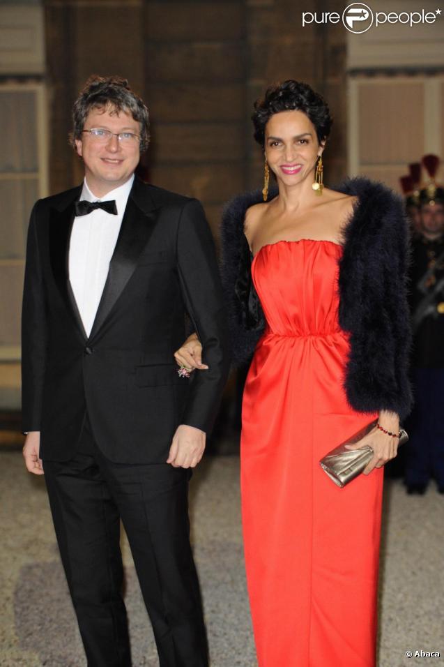 Farida Khelfa et son époux Henri Seydoux 