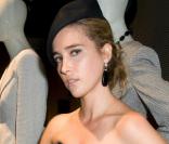 Vahina Giocante à la soirée Armani dans le cadre de la Nuit de la mode organisée par le magazine Vogue