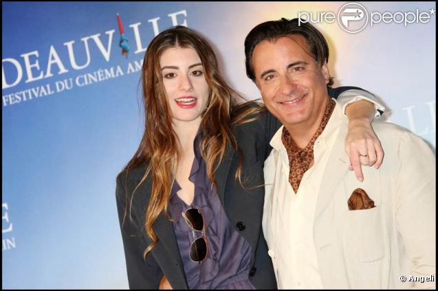 Andy Garcia et sa fille sont venus présenter à Deauville la comédie... familiale  City Island , le 10 septembre 2009