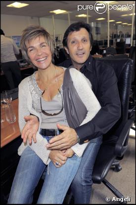 Véronique Jannot et Michel La Rosa, très complices.
