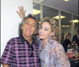 Grace de Capitani et Jean-Pierre Savelli (Peter et Sloane), deux artistes aux grands coeurs pour l'Aurel BGC Charity 2009.
