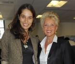 Pierrette Brès et le top model bulgare Tania Ilieva.